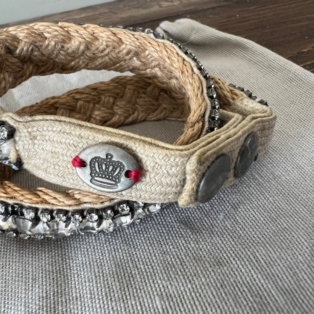 2-Juicy Couture Wrap Rhinestone Bracelets - Picture 4 of 15